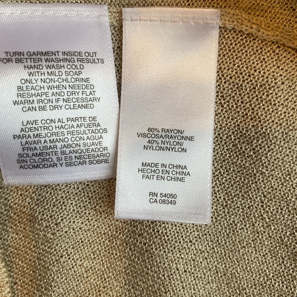 JONES NEW YORK Women’s Collection Red & Purple Thin Cardigan Sweater size 2X - Picture 11 of 11